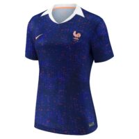 A2B image: france-nike-home-stadium-shirt-2025-womens France Nike Home Stadium Shirt 2025 - Womens