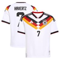 A2B image: germany-national-team-adidas-home-authentic-shirt-2026-kids-with-havertz-7-printing Germany National Team adidas Home Authentic Shirt 2026 - Kids with Havertz 7 printing