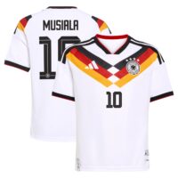 A2B image: germany-national-team-adidas-home-authentic-shirt-2026-kids-with-musiala-10-printing Germany National Team adidas Home Authentic Shirt 2026 - Kids with Musiala 10 printing