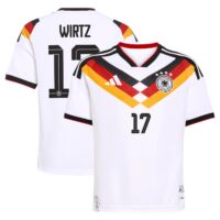 A2B image: germany-national-team-adidas-home-authentic-shirt-2026-kids-with-wirtz-17-printing Germany National Team adidas Home Authentic Shirt 2026 - Kids with Wirtz 17 printing
