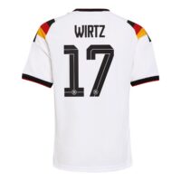 A2B image: germany-national-team-adidas-home-authentic-shirt-2026-kids-with-wirtz-17-printing Germany National Team adidas Home Authentic Shirt 2026 - Kids with Wirtz 17 printing