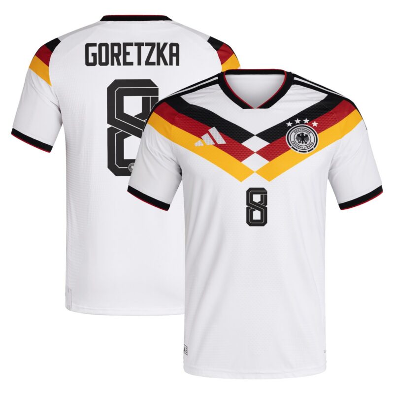 A2B image: germany-national-team-adidas-home-authentic-shirt-2026-with-goretzka-8-printing Germany National Team adidas Home Authentic Shirt 2026 with Goretzka 8 printing