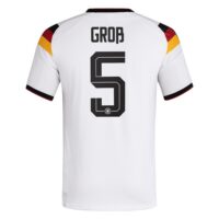 Germany National Team adidas Home Authentic Shirt 2026 with Groß 5 printing