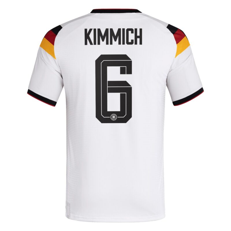 Germany National Team adidas Home Authentic Shirt 2026 with Kimmich 6 printing