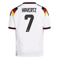 Germany National Team adidas Home Shirt 2026 - Kids with Havertz 7 printing