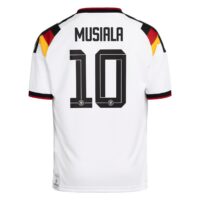 Germany National Team adidas Home Shirt 2026 - Kids with Musiala 10 printing