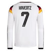 A2B image: germany-national-team-adidas-home-shirt-2026-long-sleeve-with-havertz-7-printing Germany National Team adidas Home Shirt 2026 - Long Sleeve with Havertz 7 printing