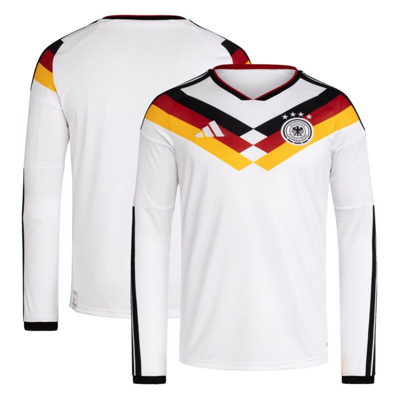 A2B image: germany-national-team-adidas-home-shirt-2026-long-sleeve Germany National Team adidas Home Shirt 2026 - Long Sleeve