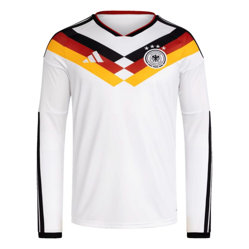 A2B image: germany-national-team-adidas-home-shirt-2026-long-sleeve Germany National Team adidas Home Shirt 2026 - Long Sleeve