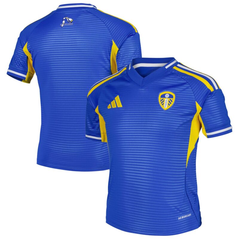 Leeds United adidas Away Shirt 2025-26 - Kids