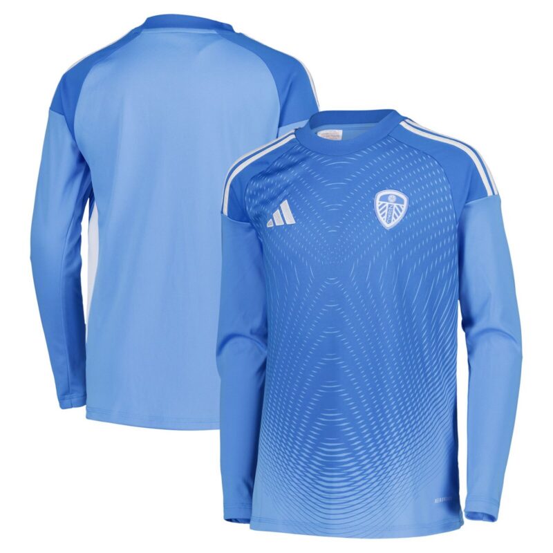 A2B image: leeds-united-adidas-goalkeeper-shirt-2025-26-long-sleeve-kids-2 Leeds United adidas Goalkeeper Shirt 2025-26 - Long Sleeve - Kids