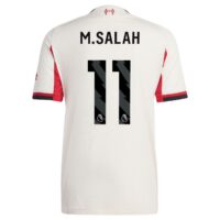 Liverpool adidas Away Authentic Shirt 2025-26 with M.Salah 11 printing