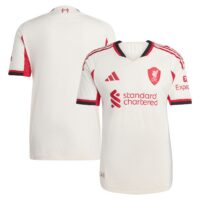 Liverpool adidas Away Authentic Replica Shirt 2025-26