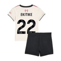 Liverpool adidas Away Babykit 2025-26 with Ekitike 22 printing