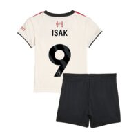 Liverpool adidas Away Babykit 2025-26 with Isak 9 printing
