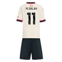 Liverpool adidas Away Minikit 2025-26 with M.Salah 11 printing