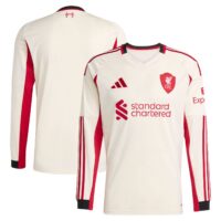 A2B image: liverpool-adidas-away-shirt-2025-26-long-sleeve Liverpool adidas Away Shirt 2025-26 - Long Sleeve