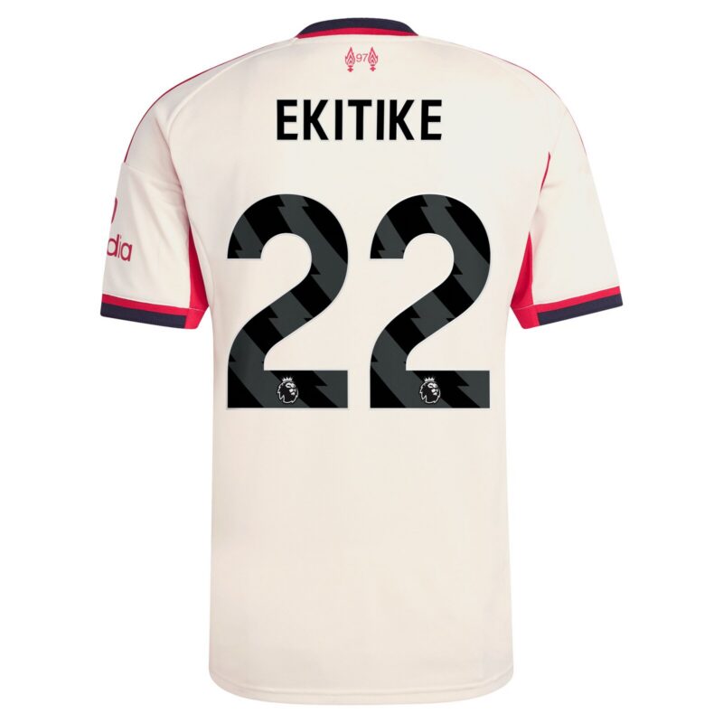 A2B image: liverpool-adidas-away-shirt-2025-26-with-ekitike-22-printing Liverpool adidas Away Shirt 2025-26 with Ekitike 22 printing