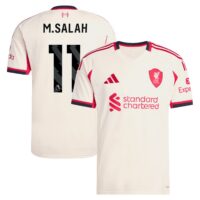 Liverpool adidas Away Shirt 2025-26 with M.Salah 11 printing