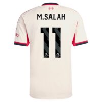 Liverpool adidas Away Shirt 2025-26 with M.Salah 11 printing