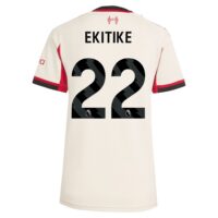 A2B image: liverpool-adidas-away-shirt-2025-26-womens-with-ekitike-22-printing Liverpool adidas Away Shirt 2025-26 - Womens with Ekitike 22 printing