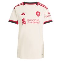 Liverpool adidas Away Shirt 2025-26 - Womens with Gakpo 18 printing