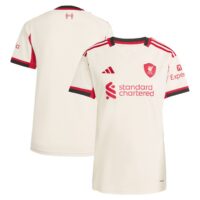 Liverpool adidas Away Shirt 2025-26 - Womens