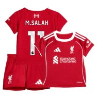 Liverpool adidas Home Babykit 2025-26 with M.Salah 11 printing