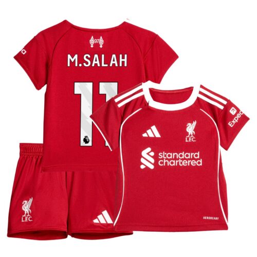 A2B image: liverpool-adidas-home-babykit-2025-26-with-m-salah-11-printing Liverpool adidas Home Babykit 2025-26 with M.Salah 11 printing