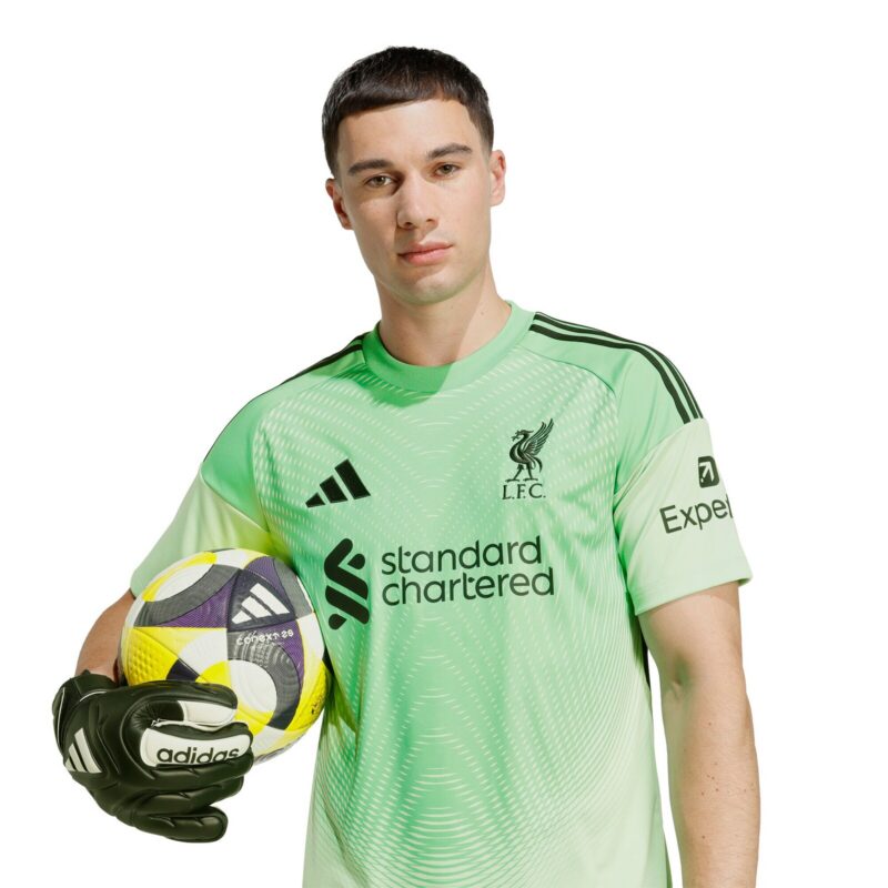 A2B image: liverpool-adidas-home-goalkeeper-replica-shirt-2025-26 Liverpool adidas Home Goalkeeper Replica Shirt 2025-26