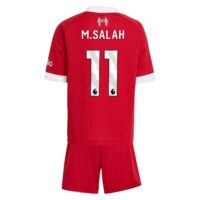 Liverpool adidas Home Minikit 2025-26 with M.Salah 11 printing
