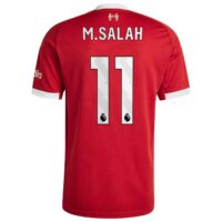A2B image: liverpool-adidas-home-shirt-2025-26-with-m-salah-11-printing Liverpool adidas Home Shirt 2025-26 with M.Salah 11 printing