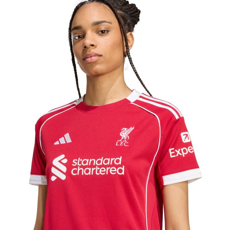 Liverpool adidas Home Shirt 2025-26 - Womens