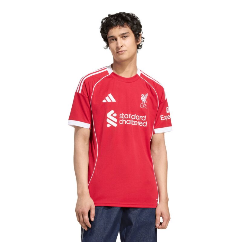 Liverpool adidas Home Replica Shirt 2025-26