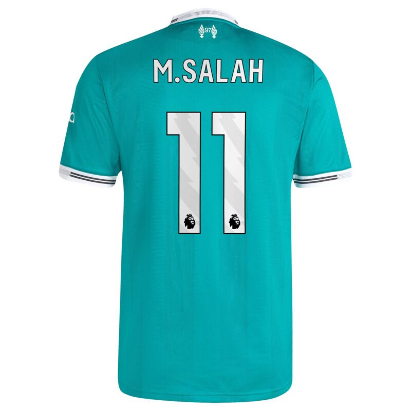 Liverpool adidas Third Authentic Shirt 2025-26 with M.Salah 11 printing
