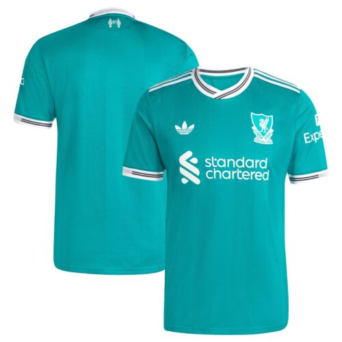 Liverpool adidas Third Authentic Replica Shirt 2025-26