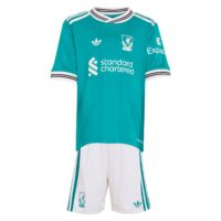 Liverpool adidas Third Minikit 2025-26 with Ekitike 22 printing