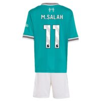 Liverpool adidas Third Minikit 2025-26 with M.Salah 11 printing