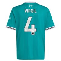 A2B image: liverpool-adidas-third-shirt-2025-26-kids-with-virgil-4-printing Liverpool adidas Third Shirt 2025-26 - Kids with Virgil 4 printing