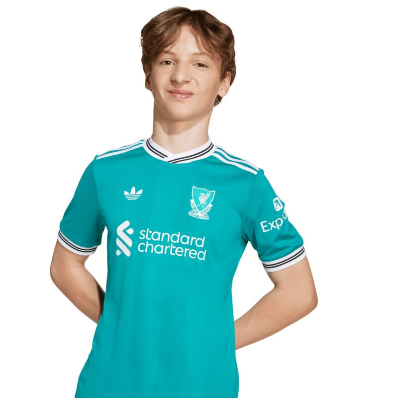Liverpool adidas Third Replica Shirt 2025-26 - Kids