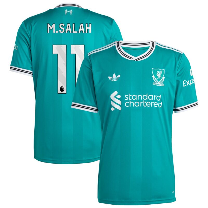 Liverpool adidas Third Shirt 2025-26 with M.Salah 11 printing