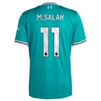 Liverpool adidas Third Shirt 2025-26 with M.Salah 11 printing