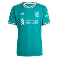 Liverpool adidas Third Shirt 2025-26 with Wirtz 7 printing