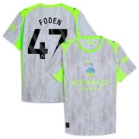 A2B image: manchester-city-puma-authentic-third-shirt-2025-26-with-foden-47-printing Manchester City PUMA Authentic Third Shirt 2025-26 with Foden 47 printing