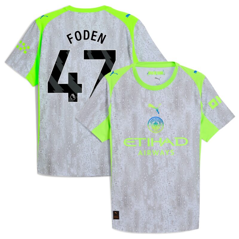 A2B image: manchester-city-puma-authentic-third-shirt-2025-26-with-foden-47-printing Manchester City PUMA Authentic Third Shirt 2025-26 with Foden 47 printing