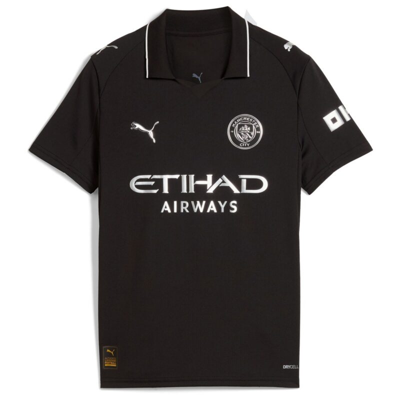 Manchester City PUMA Away Shirt 2025-26 - Kids with Foden 47 printing