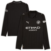 Manchester City PUMA Away Shirt 2025-26 - Long Sleeve