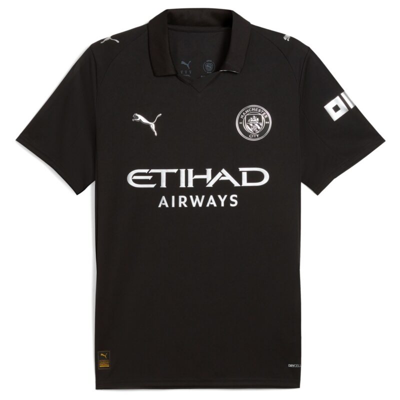 Manchester City PUMA Away Shirt 2025-26 with Foden 47 printing