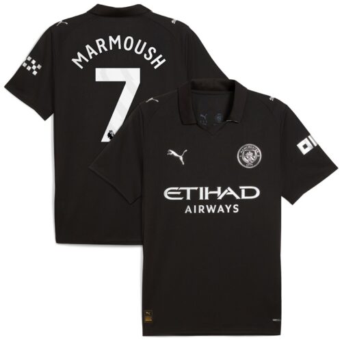 A2B image: manchester-city-puma-away-shirt-2025-26-with-marmoush-7-printing Manchester City PUMA Away Shirt 2025-26 with Marmoush 7 printing