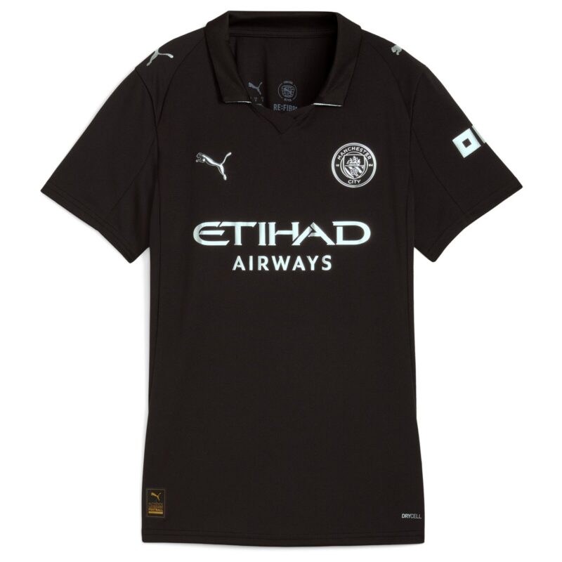 Manchester City PUMA Away Shirt 2025-26 - Womens with Marmoush 7 printing